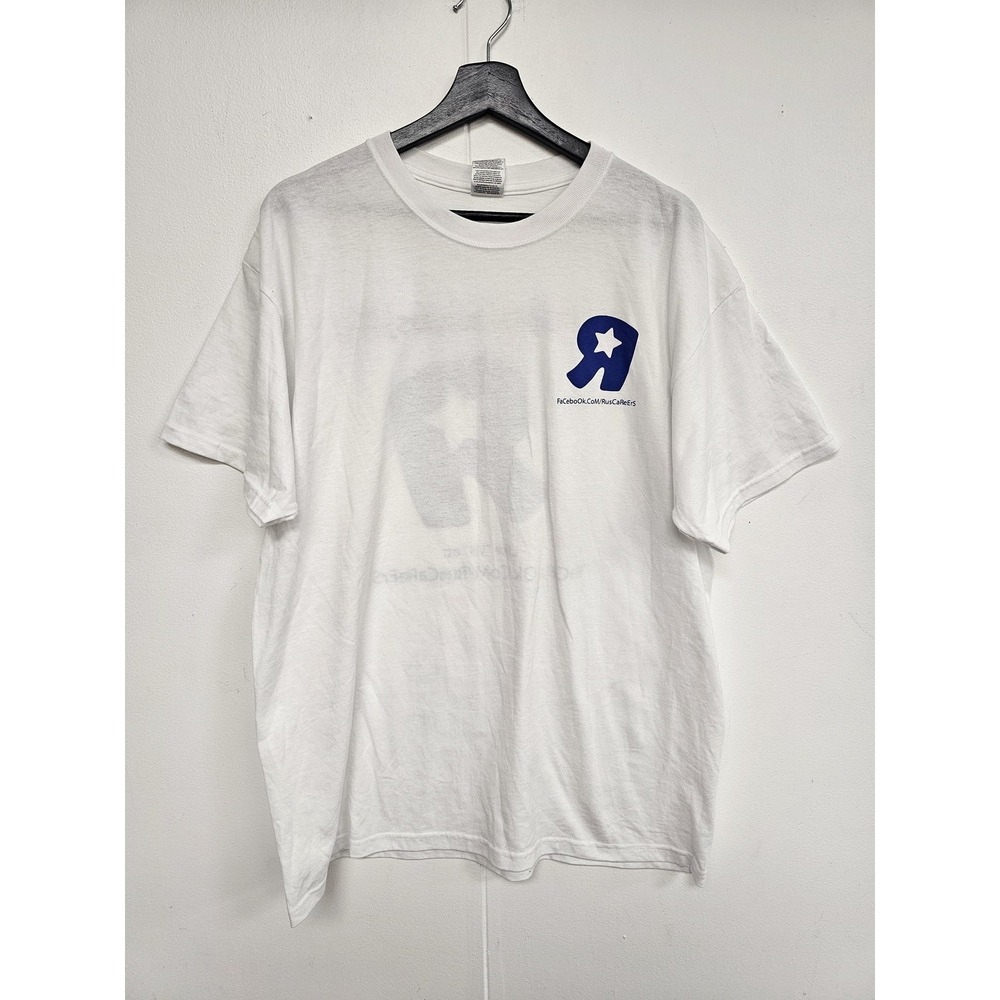 Toys R Us Babies R Us Shirt Mens XL White Facebook Graphic Tee Promo Jerzees
